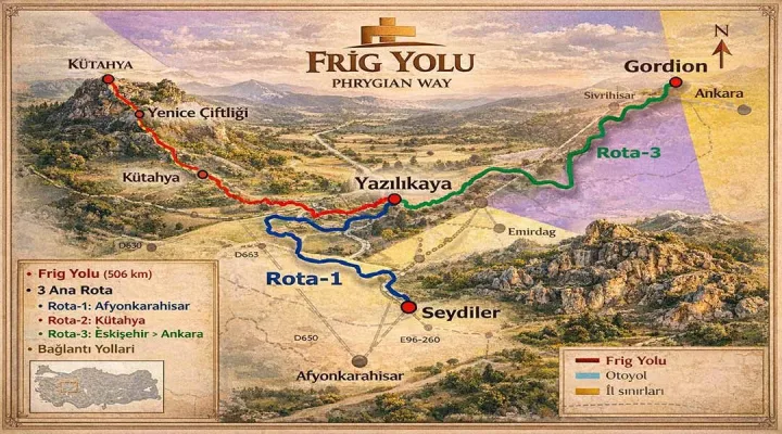 Frig Yolu Yürüyüş Rotaları